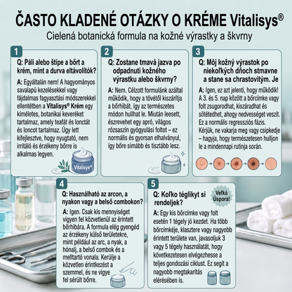 👩‍⚕️🎁Vitalisys® 𝟕-dňový krém na odstránenie kožných výrastkov a škvŕn (bezbolestná formula – bez jaziev) 🎀