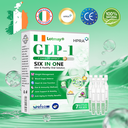 𝐎𝐟𝐟𝐢𝐜𝐢𝐚𝐥 Ireland 𝐂𝐞𝐫𝐭𝐢𝐟𝐢𝐞𝐝 𝐋𝐨𝐭𝐦𝐚𝐲® GLP-1 6-in-1 Oral Liquid  Supports weight management, heart & vascular health, blood sugar balance, sleep quality, joint flexibility, and overall wellbeing