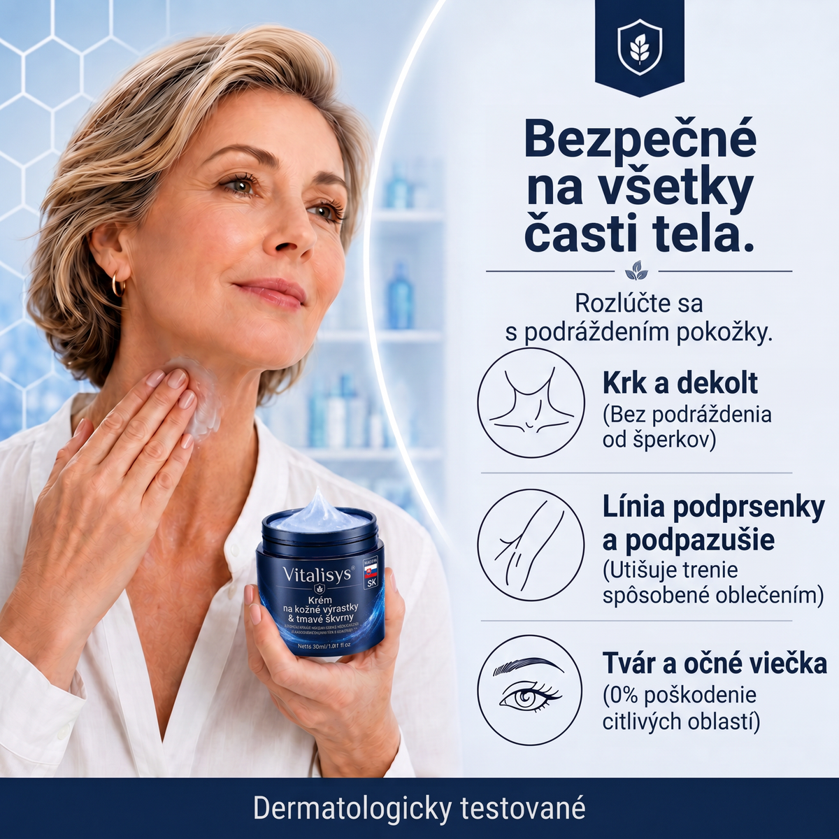 👩‍⚕️🎁Vitalisys® 𝟕-dňový krém na odstránenie kožných výrastkov a škvŕn (bezbolestná formula – bez jaziev) 🎀