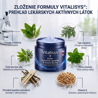 👩‍⚕️🎁Vitalisys® 𝟕-dňový krém na odstránenie kožných výrastkov a škvŕn (bezbolestná formula – bez jaziev) 🎀